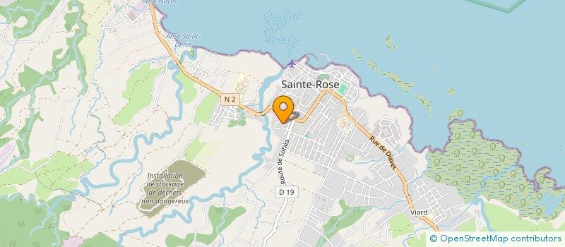 localisation de l'entreprise RELUQUER ESPACES VERTS à SAINTE-ROSE