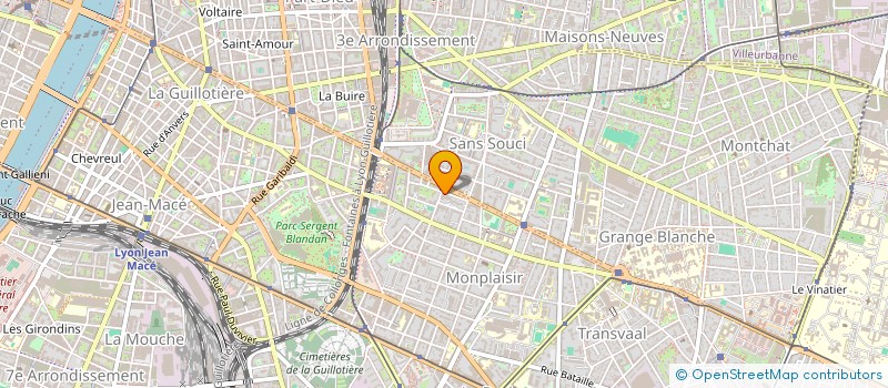 localisation de l'entreprise RELYENS COURTAGE  LYON