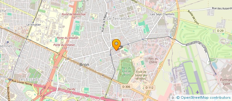 localisation de l'entreprise REM  BRON