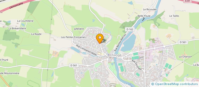 localisation de l'entreprise REM 53  CHANGE