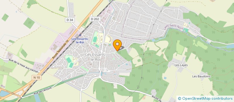 localisation de l'entreprise REM  LES ESSARTS-LE-ROI