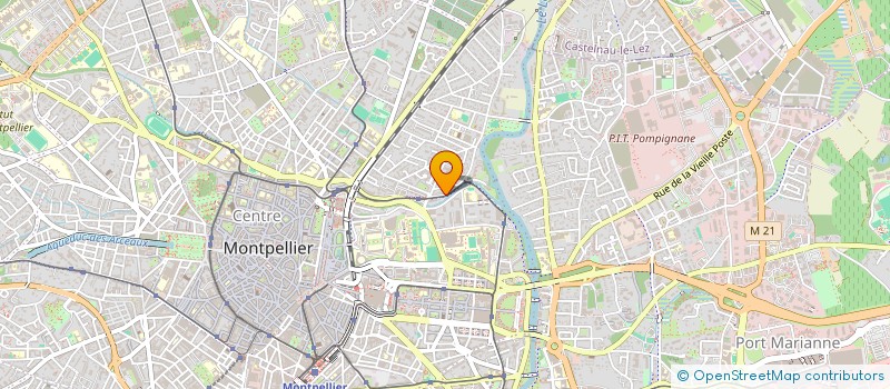 localisation de l'entreprise REM à MONTPELLIER
