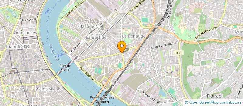 localisation de l'entreprise REM AND TAA à BORDEAUX