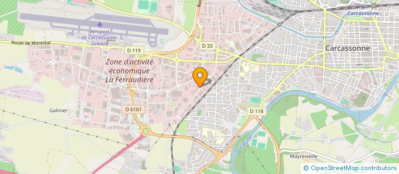 localisation de l'entreprise REM AUTO à CARCASSONNE