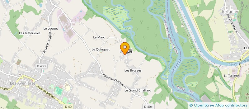 localisation de l'entreprise REM-BAS  LES AVENIERES VEYRINS-THUELLIN