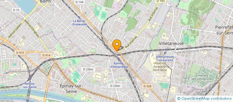 localisation de l'entreprise REM CAR  DEUIL LA BARRE