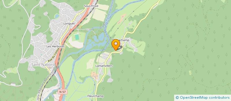 localisation de l'entreprise REM ELEC  SAINT-ETIENNE-LES-REMIREMONT