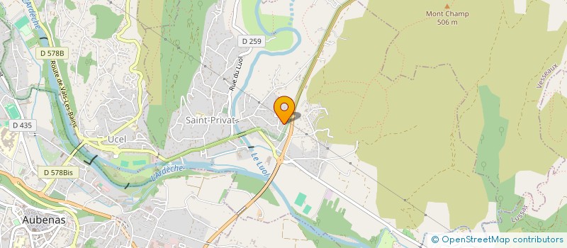 localisation de l'entreprise REM'IMMO  SAINT-PRIVAT