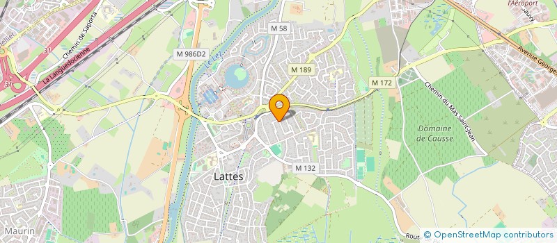 localisation de l'entreprise REM PAYSAGE & FORMATION à LATTES