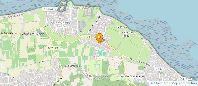 localisation de l'entreprise REM RE  SAINT-MARTIN-DE-RE