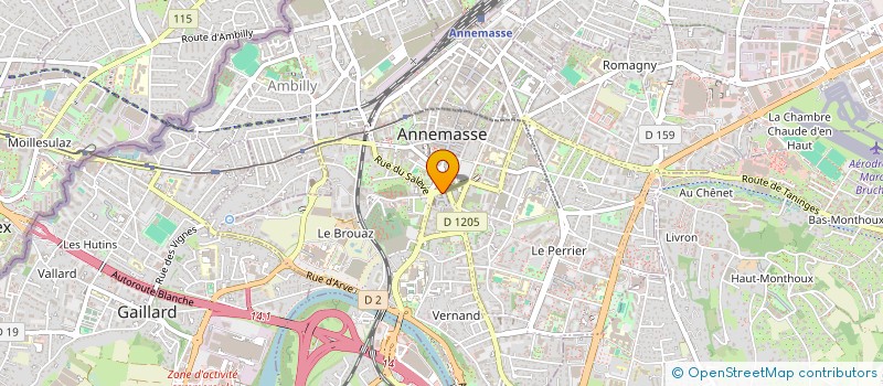 localisation de l'entreprise REM RESTE EN MOUVEMENT à ANNEMASSE