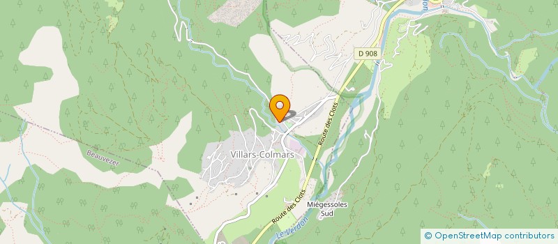 localisation de l'entreprise REM'S  VILLARS-COLMARS