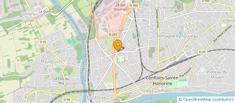 localisation de l'entreprise REM TRANSPORTS SARL  CONFLANS-SAINTE-HONORINE