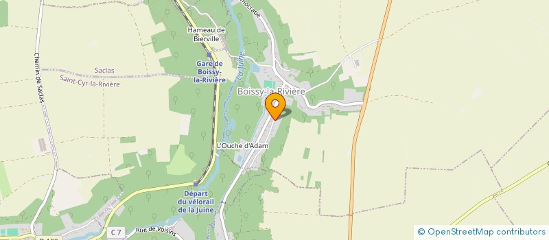 localisation de l'entreprise REM2L  BOISSY-LA-RIVIERE