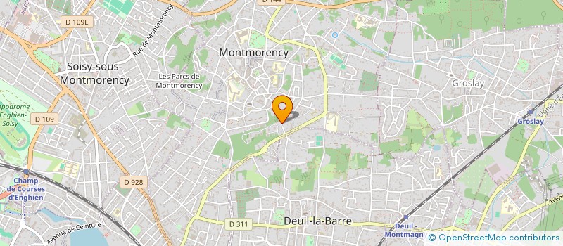 localisation de l'entreprise REMA à MONTMORENCY
