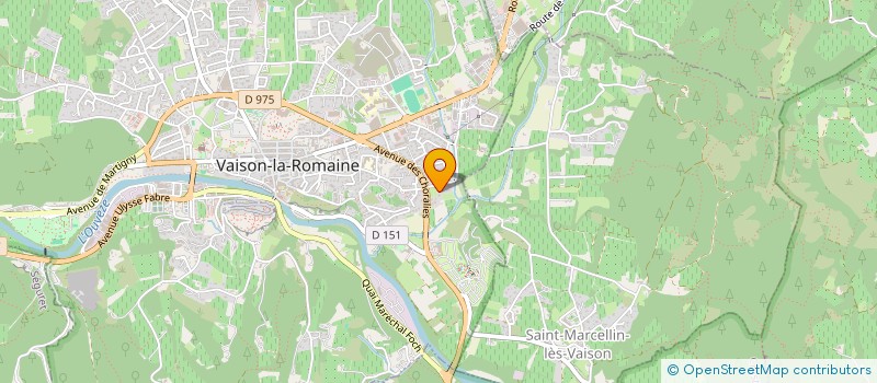 localisation de l'entreprise REMA  VAISON-LA-ROMAINE