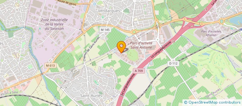 localisation de l'entreprise REMA à SAINT-AUNES