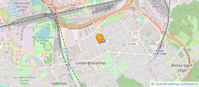 localisation de l'entreprise REMA  LIMEIL-BREVANNES