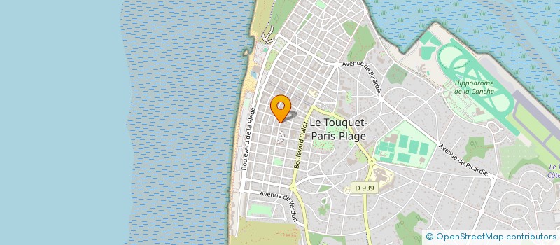 localisation de l'entreprise REMA à LE TOUQUET-PARIS-PLAGE