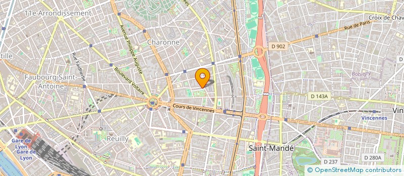 localisation de l'entreprise REMAC  PARIS