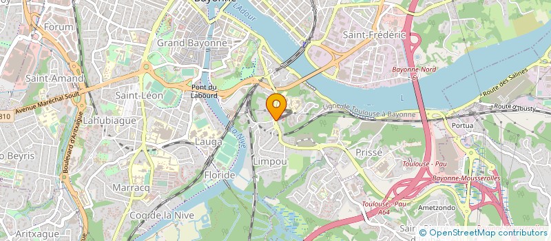 localisation de l'entreprise REMAKE à BAYONNE