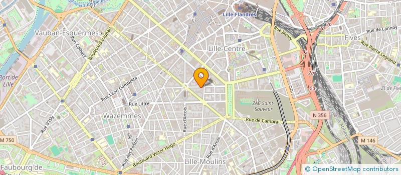 localisation de l'entreprise REMAKE à LILLE