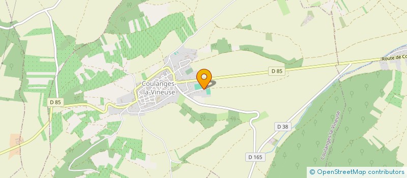 localisation de l'entreprise REMALI à COULANGES-LA-VINEUSE