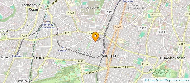 localisation de l'entreprise REMALOYA à SCEAUX