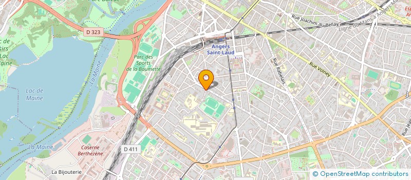 localisation de l'entreprise REMANENCE à ANGERS