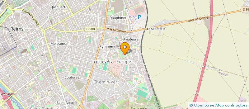 localisation de l'entreprise REMANN  REIMS