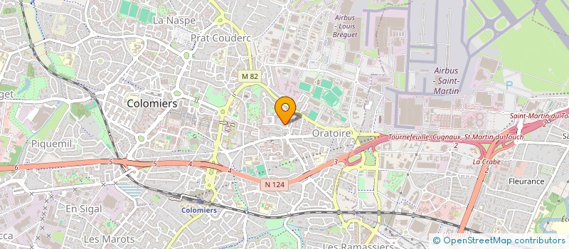 localisation de l'entreprise REMAPOSE à COLOMIERS