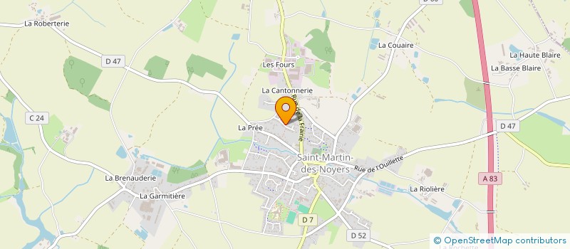 localisation de l'entreprise REMAR  ESSARTS-EN-BOCAGE