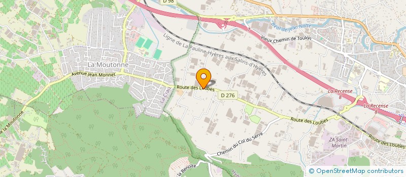 localisation de l'entreprise REMARINE à HYERES