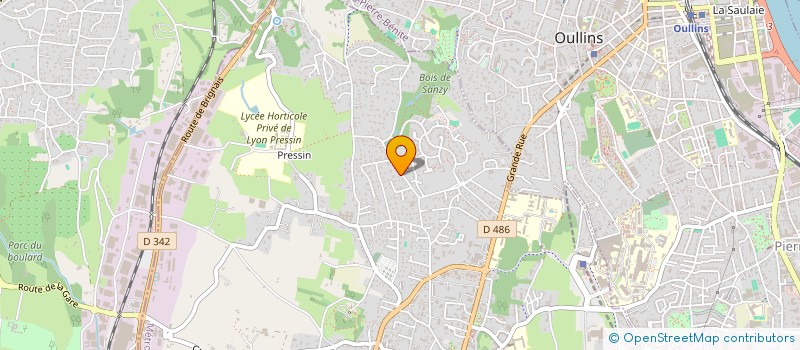 localisation de l'entreprise REMARK&NOUS à SAINT-GENIS-LAVAL