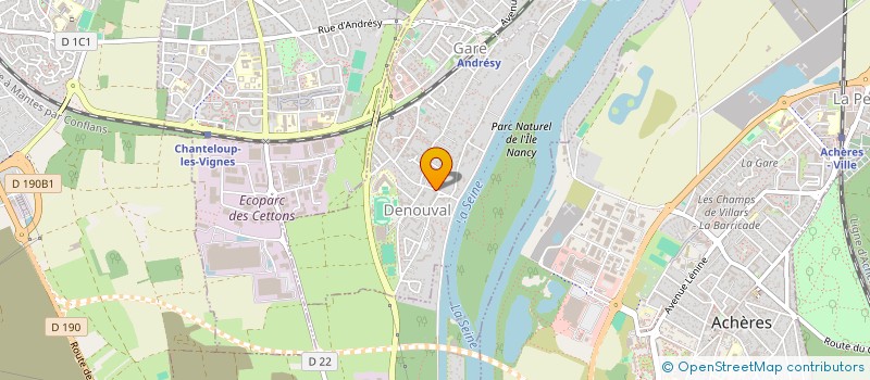 localisation de l'entreprise REMARK SA à ANDRESY