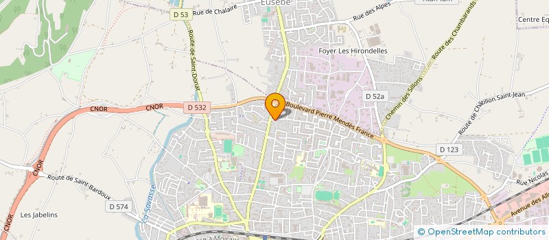 localisation de l'entreprise REMARQUE  ROMANS-SUR-ISERE