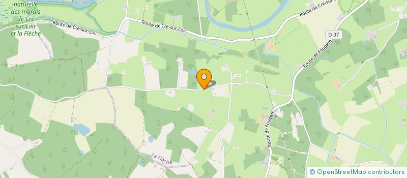 localisation de l'entreprise REMARS AUTO OUEST  BAZOUGES CRE SUR LOIR