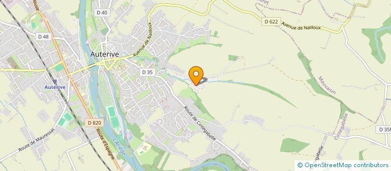 localisation de l'entreprise REMART  AUTERIVE