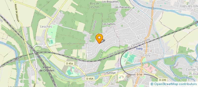 localisation de l'entreprise REMATAXI 77  COUPVRAY