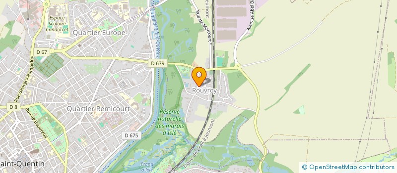 localisation de l'entreprise REMAUCOURT PATRIMOINE ET CADRE DE VIE  REMAUCOURT