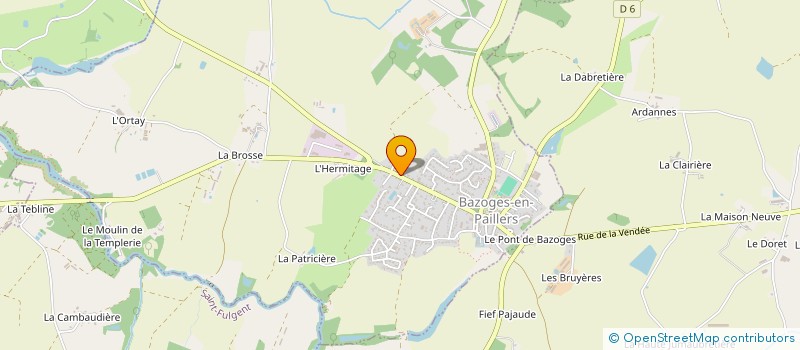 localisation de l'entreprise REMAUD à BAZOGES-EN-PAILLERS