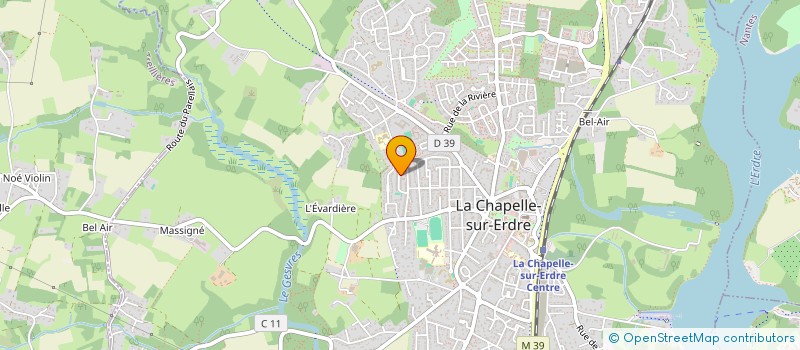 localisation de l'entreprise REMAUD  SUCE-SUR-ERDRE