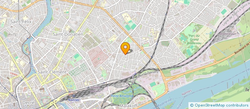 localisation de l'entreprise REMAVAL à NANTES
