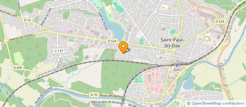 localisation de l'entreprise REMAZEILLES & ASSOCIES à MEES