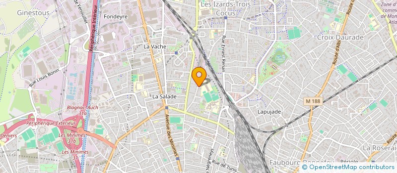 localisation de l'entreprise REMB CONSTRUCTIONS à TOULOUSE