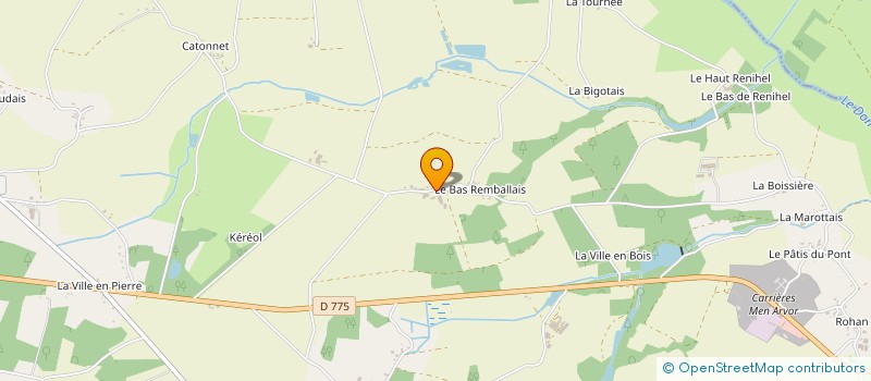 localisation de l'entreprise REMBALLAIS à AVESSAC