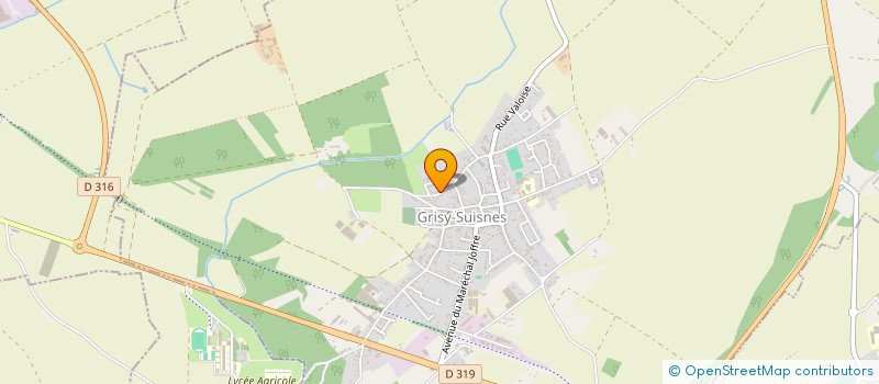 localisation de l'entreprise REMBLAIS VEGETALISES à GRISY-SUISNES