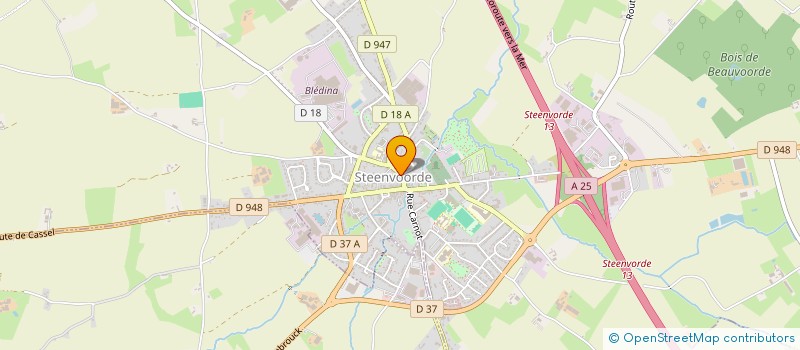localisation de l'entreprise REMBOBINE à STEENVOORDE
