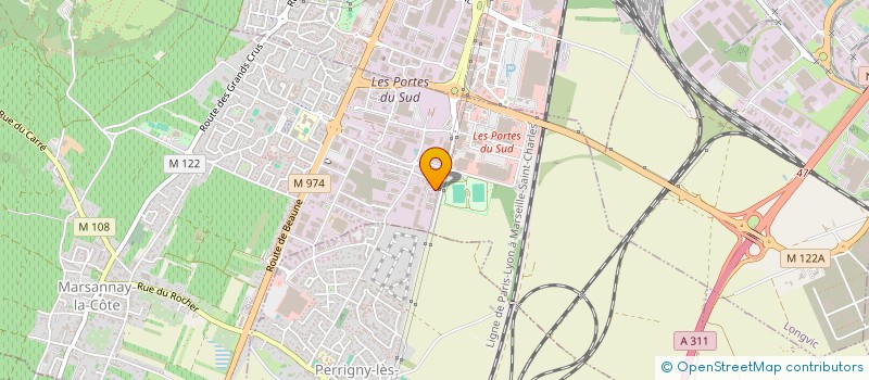 localisation de l'entreprise REMBRANDT à MARSANNAY-LA-COTE