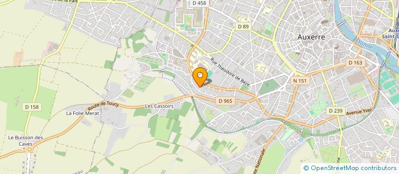 localisation de l'entreprise REMC PARE-BRISE à AUXERRE